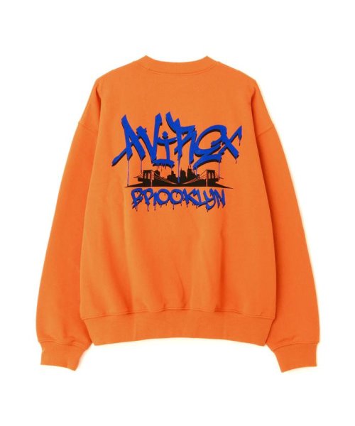 AVIREX(AVIREX)/《WEB限定》TAGGING BROOKLYN CREW NECK SWEAT/img25