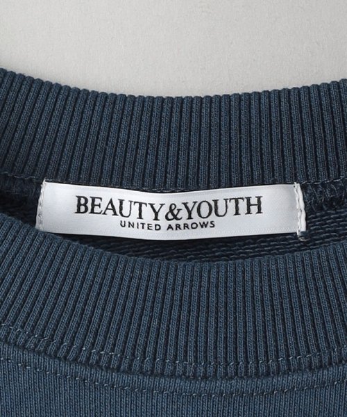 BEAUTY&YOUTH UNITED ARROWS(ビューティーアンドユース　ユナイテッドアローズ)/コットン裏毛 ロゴ スウェット プルオーバー/img28