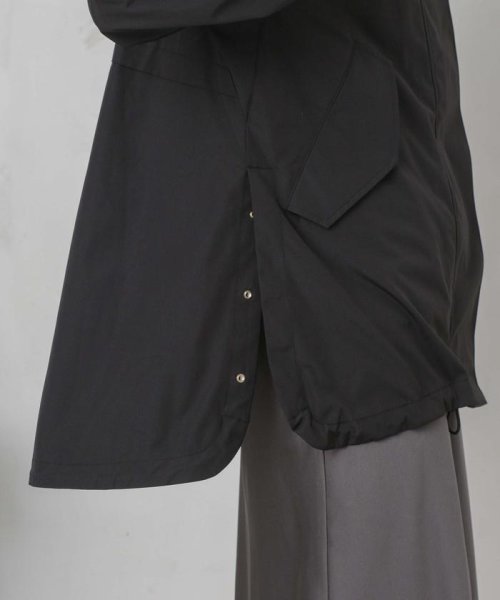 撥水防風サイドスリットマウンテンパーカー 予めご了承下さい