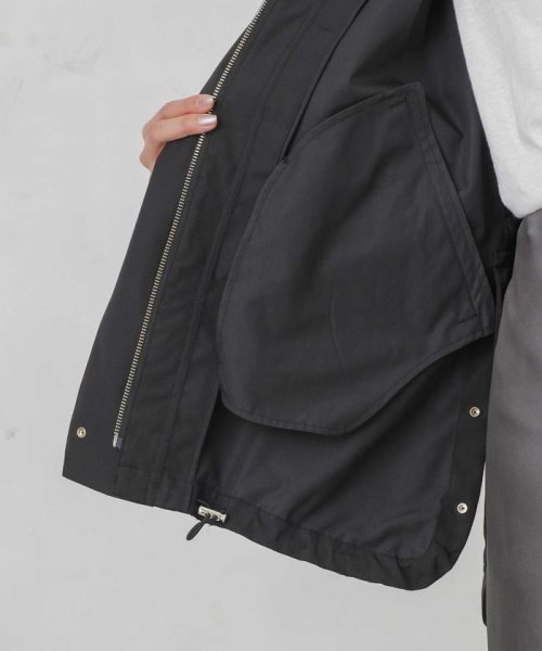 撥水防風サイドスリットマウンテンパーカー 予めご了承下さい