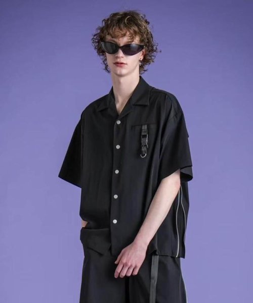 LHP(エルエイチピー)/DankeSchon/ダンケシェーン/PREMIUM撥水SN SIDE ZIP S/S SHIRTS/img06