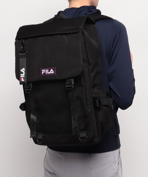 FILA（Bag）(フィラ（バッグ）)/FILA No ShakeII ロゴテープリュック/img06