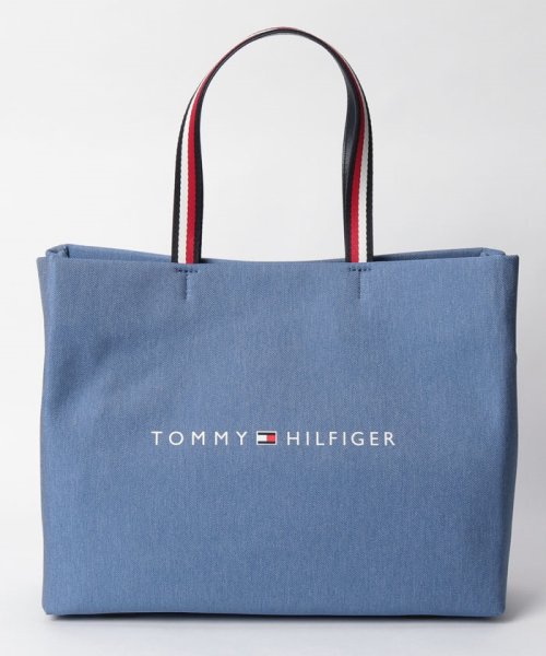 デニムショッパートートバッグ 