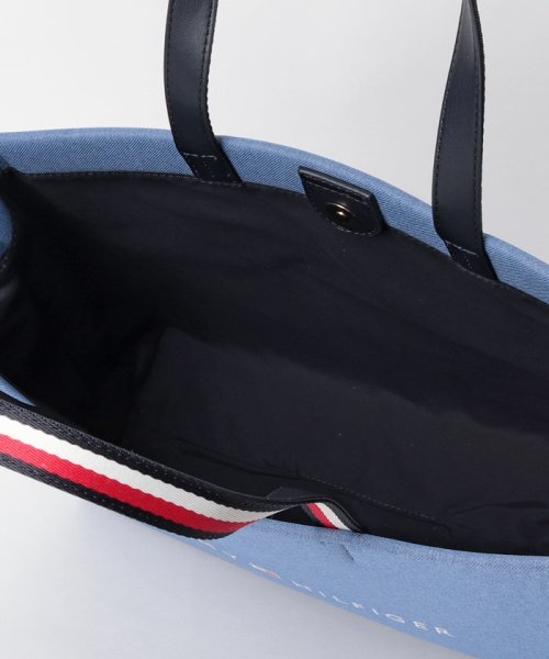 デニムショッパートートバッグ 