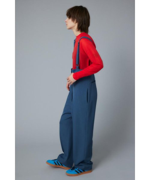 HeRIN.CYE(ヘリンドットサイ)/Center press suspender pants/img08