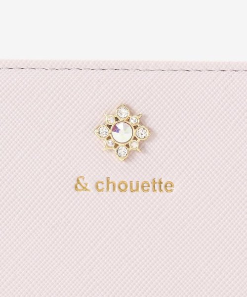 & chouette(アンドシュエット)/ビジュー付き折財布/img16