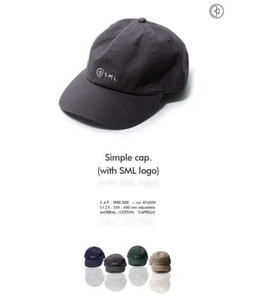 SML(エスエムエル)/SML キャップ 帽子 メンズ レディース ブランド 浅め エスエムエル 876000/img20