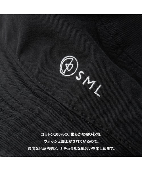 SML(エスエムエル)/SML バケットハット バケハ 帽子 メンズ レディース ブランド エスエムエル 876002/img02