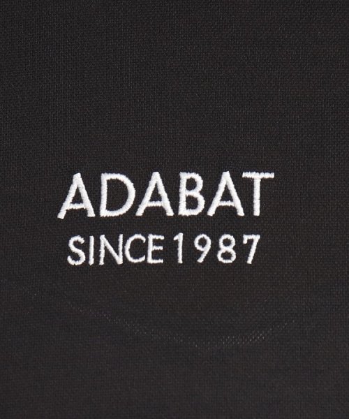 adabat(アダバット)/【UVカット／吸水速乾】ロゴデザイン モックネック半袖プルオーバー/img51