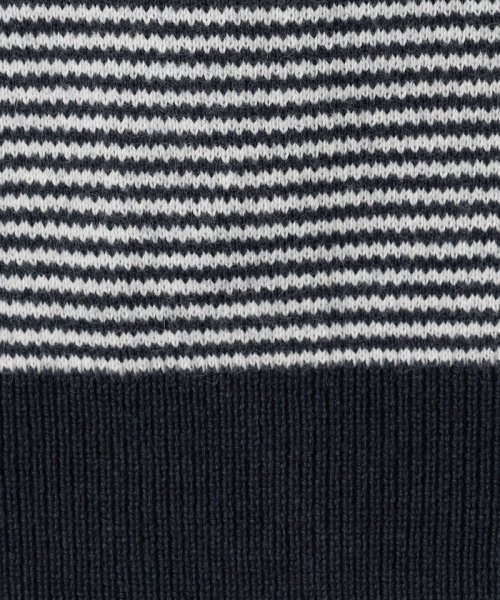 CABaN コットンカシミヤ クルーネックカーディガン 