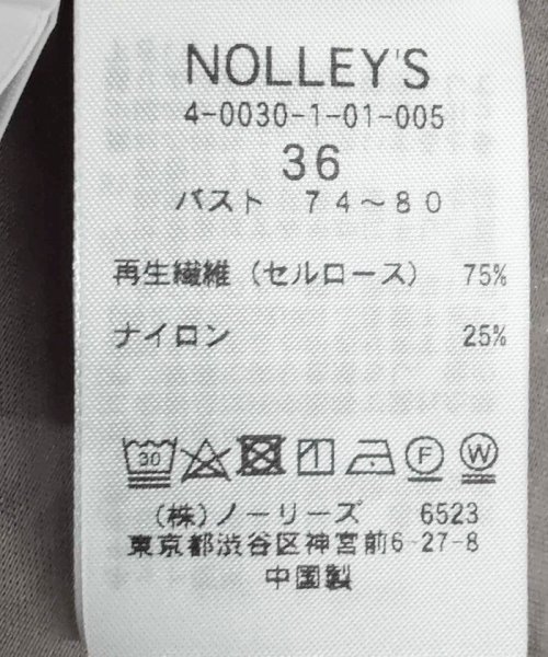 NOLLEY’S sophi(ノーリーズソフィー)/シアーローンギャザー2WAYブラウス/img37