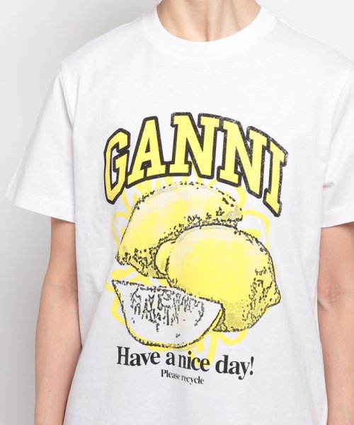 allureville(アルアバイル)/【GANNI(ガニー)】 LEMON RELAXED TSHIRT/img09