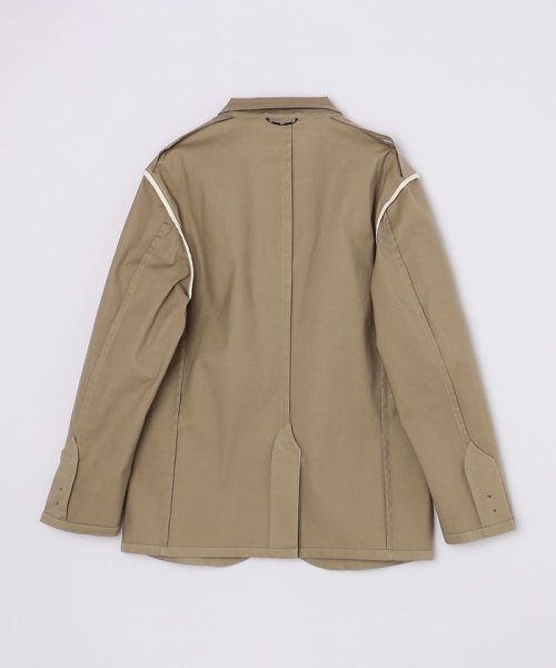 SHIPS: 〈セットアップ対応・手洗い可能〉ウォッシュド ピケ 2ボタン ジャケット SHIPS 〈セットアップ対応 手洗い可能〉ウォッシュド ピケ