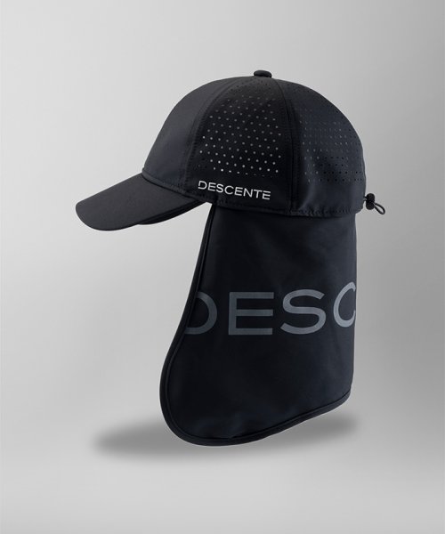 DESCENTE GOLF(デサントゴルフ)/クーリングパンチングメッシュキャップ（サンシェード付き）/img01