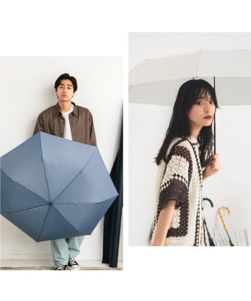 Wpc．(Wpc．)/【Wpc.公式】雨傘 UNISEX AIR－LIGHT LARGE FOLD 61cm 大きい 晴雨兼用 傘 メンズ レディース 折り畳み傘 父の日 ギフト/img10