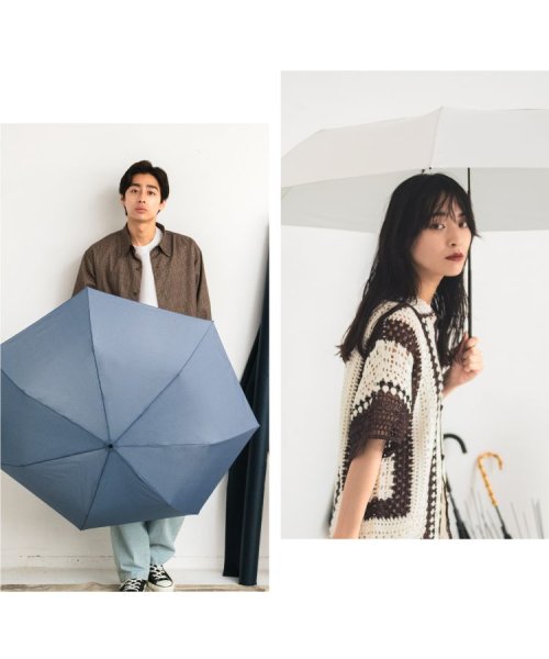 Wpc．(Wpc．)/【Wpc.公式】雨傘 UNISEX AIR－LIGHT LARGE FOLD 親骨61cm 大きい 晴雨兼用 傘 メンズ レディース 折り畳み傘 男性 女性 お/img10