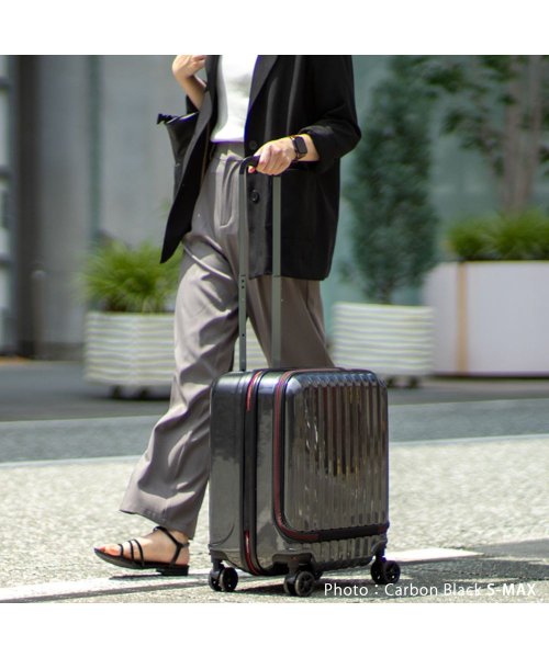 tavivako(タビバコ)/Proevo スーツケース キャリーケース キャリーバッグ フロントオープン ストッパー 機内持ち込み s－max ダイヤル TSA 小型 旅行 出張 パソコン/img04