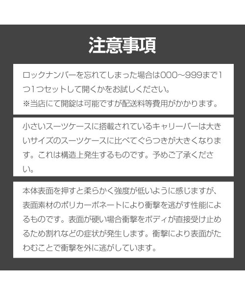 tavivako(タビバコ)/【サービス品】 スーツケース キャリーケース キャリーバッグ 機内持ち込み 超軽量 静音8輪キャスター ダイヤルロック ABS ファスナー 小型/img19