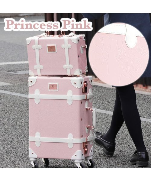 トランクケース 革 キャリーケース トランク キャリー 4輪 スーツケース アンティーク M 女性 軽量 超軽量 旅行バッグ キャリーバッグ 