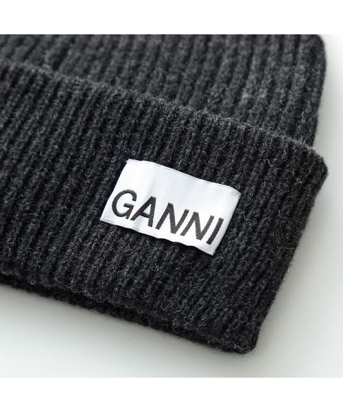 GANNI(ガニー)/GANNI ニット帽 Light Structured Rib Knit Beanie ビーニー/img10