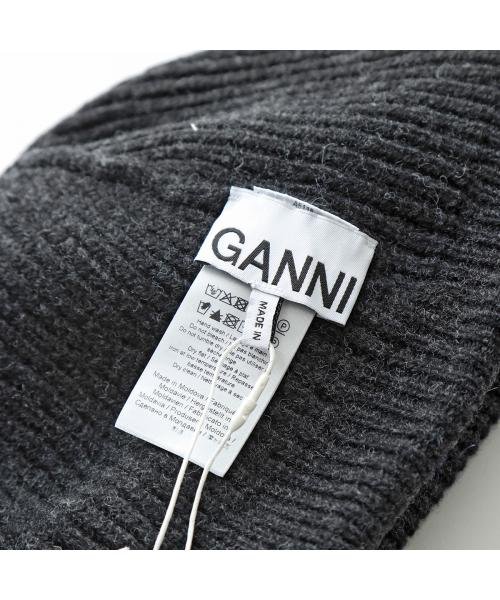 GANNI(ガニー)/GANNI ニット帽 Light Structured Rib Knit Beanie ビーニー/img11