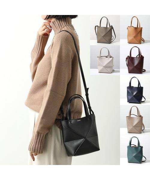 LOEWE トートバッグ A657V25X01 PUZZLE FOLD TOTE MINI LOEWE トートバッグ A657V25X01 PUZZLE FOLD TOTE