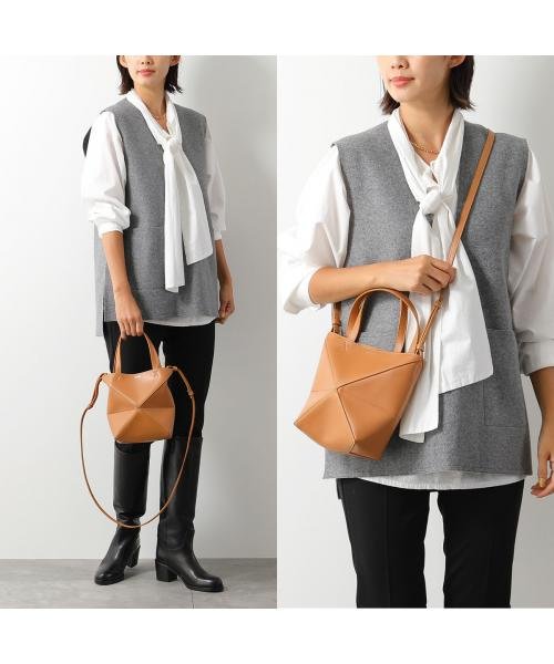 LOEWE トートバッグ A657V25X01 PUZZLE FOLD TOTE MINI LOEWE トートバッグ A657V25X01 PUZZLE FOLD TOTE