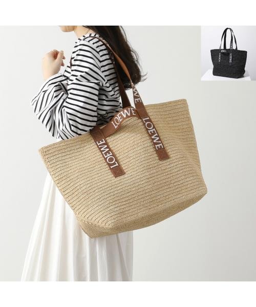 LOEWE かごバッグ B507X23X FOLD SHOPPER LOEWE かごバッグ FOLD