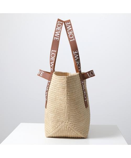 LOEWE かごバッグ B507X23X FOLD SHOPPER LOEWE かごバッグ FOLD