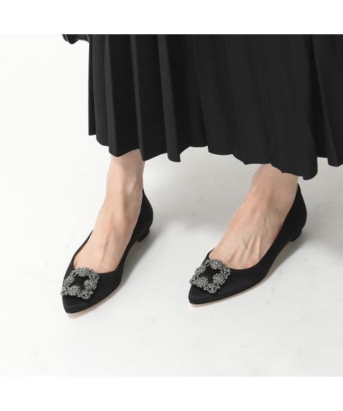 マノロブラニク22.5〜23 ハンギシフラット新品 有難かっ
