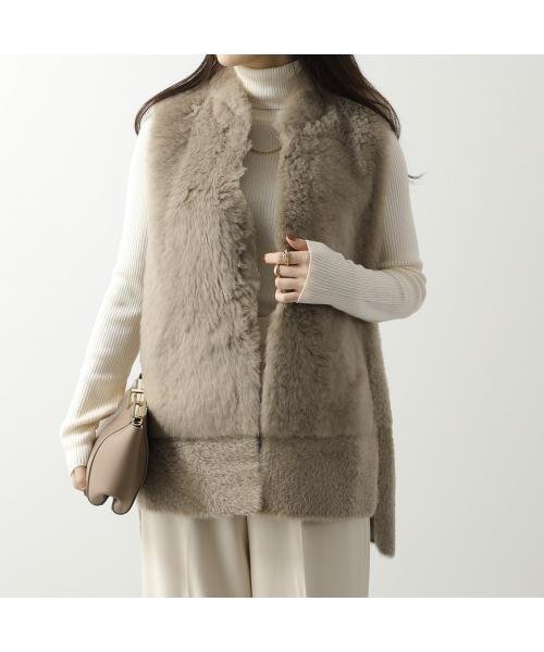 KARL DONOGHUE(カールドノヒュー)/KARL DONOGHUE ベスト FEATHER SHEARLING MIDI CMCMGW3/img06