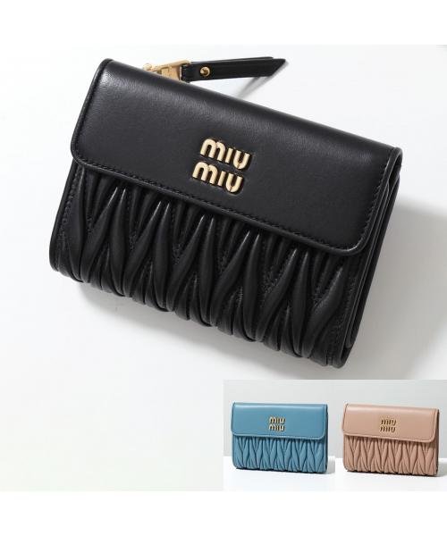 MIUMIU(ミュウミュウ)/MIUMIU 二つ折り財布 MATELASSE マテラッセ 5ML225 2FPP/img01