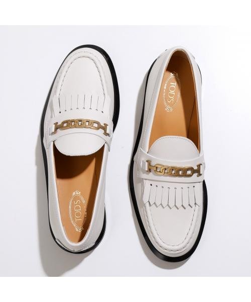 TODS(トッズ)/TODS ローファー XXW66K0HB20 ダブルT チェーン フリンジ/img12