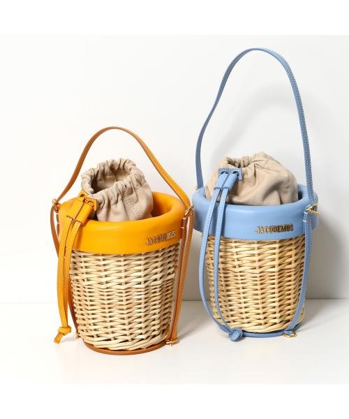 JACQUEMUS かごバッグ Le panier Seau 231BA078 3111 JACQUEMUS かごバッグ Le panier Seau 231BA078