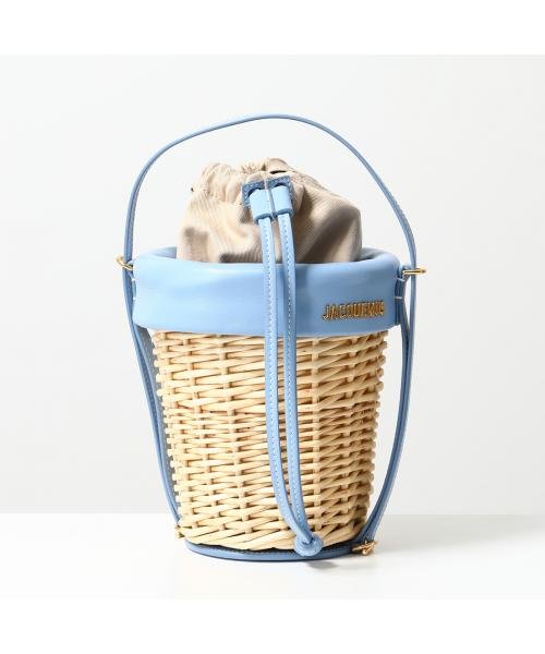 JACQUEMUS かごバッグ Le panier Seau 231BA078 3111 JACQUEMUS かごバッグ Le panier Seau 231BA078