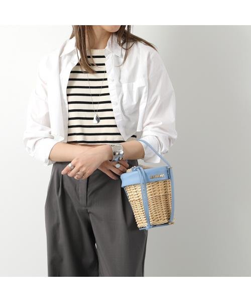 JACQUEMUS かごバッグ Le panier Seau 231BA078 3111 JACQUEMUS かごバッグ Le panier Seau 231BA078