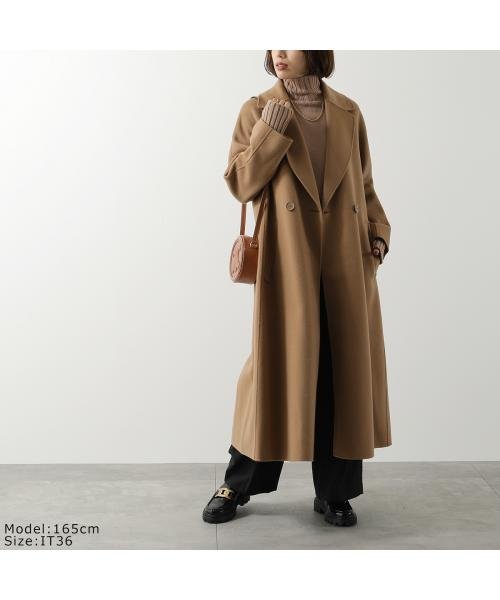 S MAX MARA(エス マックスマーラ)/S MAX MARA ガウンコート ELIOT ベルト ロングコート/img05