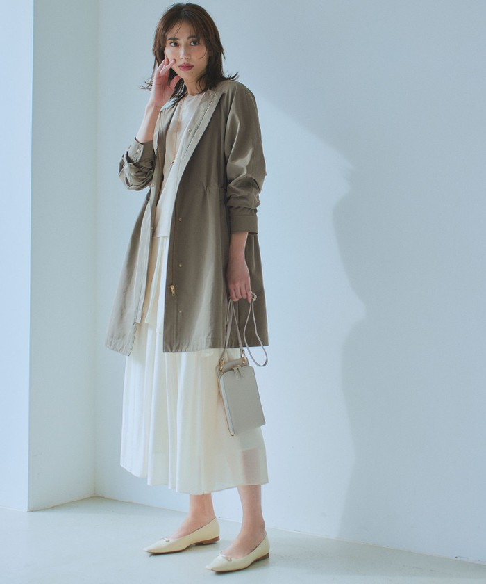 撥水加工】ライトツイル ノーカラーコート(505891626)｜阪急