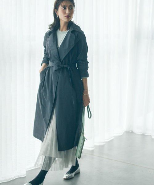 【Oggi4月号掲載】LIMONTA メモリータフタ コート W2835247262(21780円)