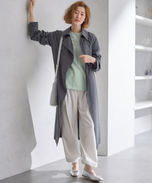 【Oggi4月号掲載】LIMONTA メモリータフタ コート W2835247262(21780円)