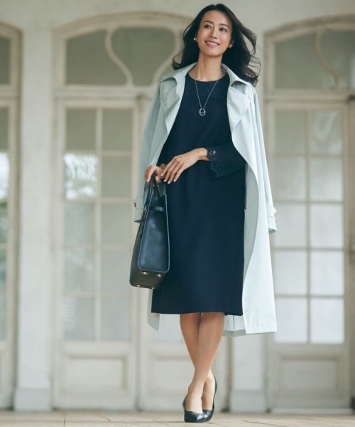 【Oggi4月号掲載】LIMONTA メモリータフタ コート W2835247262(21780円)