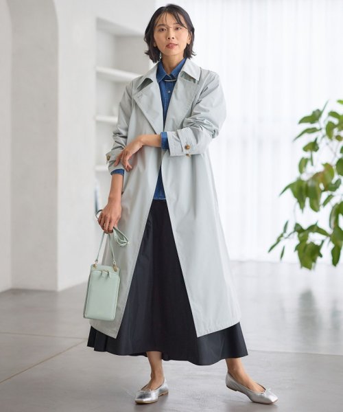 【Oggi4月号掲載】LIMONTA メモリータフタ コート W2835247262(21780円)