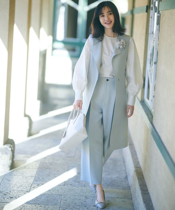 ハイカウントライトクロス ジレ(505891634)｜阪急百貨店公式通販サイト