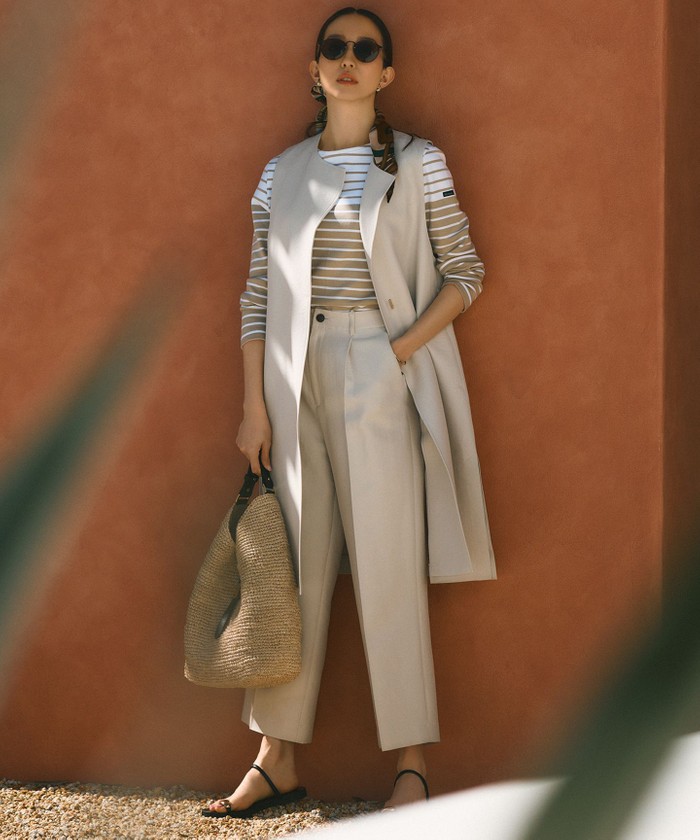 ハイカウントライトクロス ジレ(505891634)｜阪急百貨店公式通販サイト