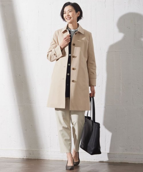 J.PRESS LADIES（LARGE SIZE）(J．プレス　レディス（大きいサイズ）)/【洗える】ORGANIC GASS COTTON キーネック カーディガン/img09