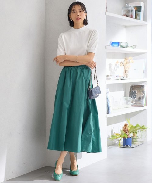 【洗える】ルミエールタフタ フレアスカート 