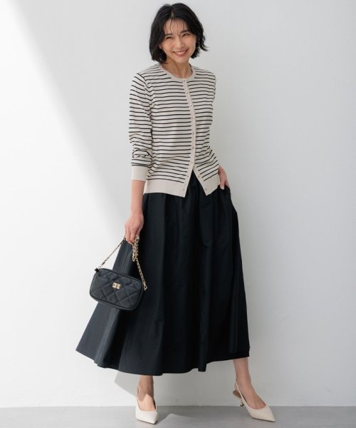 【洗える】ルミエールタフタ フレアスカート 