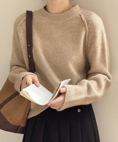 ARGO TOKYO(アルゴトウキョウ)/Long Rib Outlink Knit Tops 25114　ロングリブアウトリンキングニットトップス　ニットトップス　ロングリブニット　セーター　ニット/img11