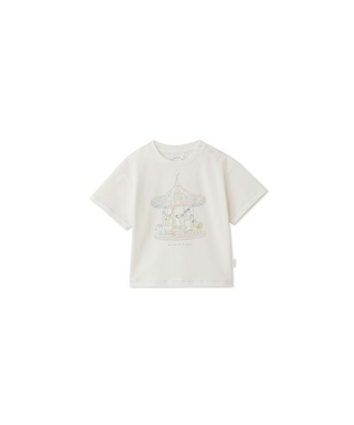 gelato pique Kids＆Baby(gelato pique Kids＆Baby)/【BABY】メリーゴーランドワンポイントTシャツ/img02