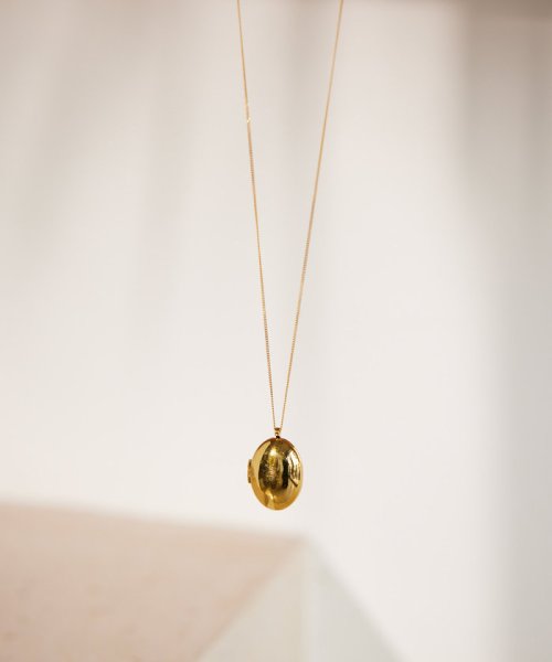 【Hoaw.】ロケットペンダントネックレス Hoaw